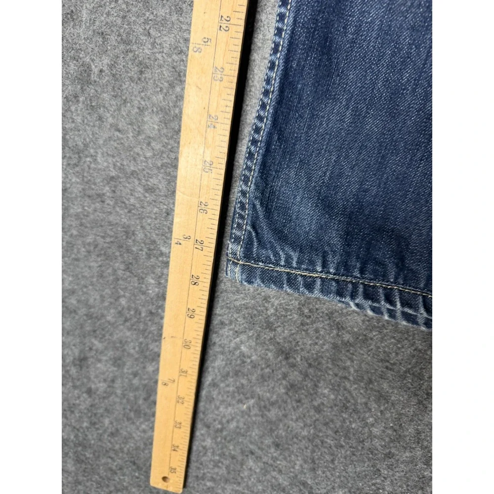 Levis 505 Regular Fit Jeans Mens 34x30 Medium Wash Blue‎ Straight Leg Denim 100%